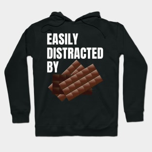 Easily Distracted By Chocolate Hoodie